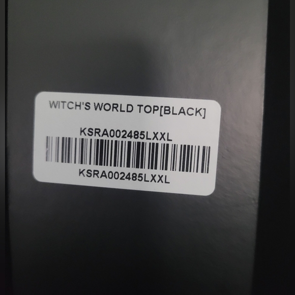 Killstar Witch's world top XXL - NWT - Picture 4 of 5